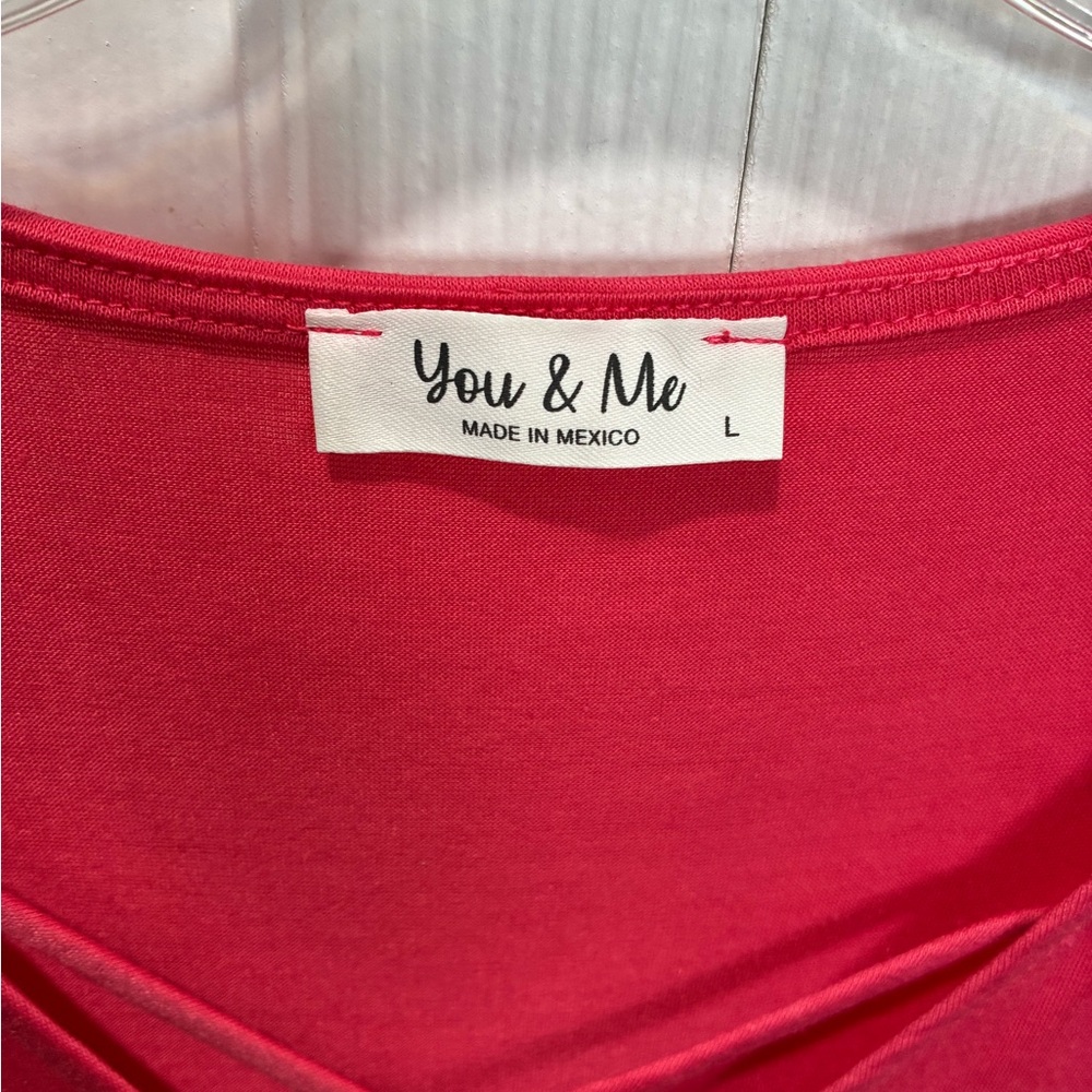 Chic Coral Maxi Dress for Women - Picture 10 of 10